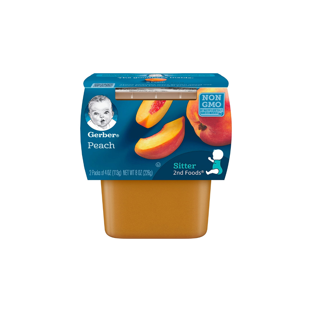 Telman Gerber Baby Food Peach (2/pack)